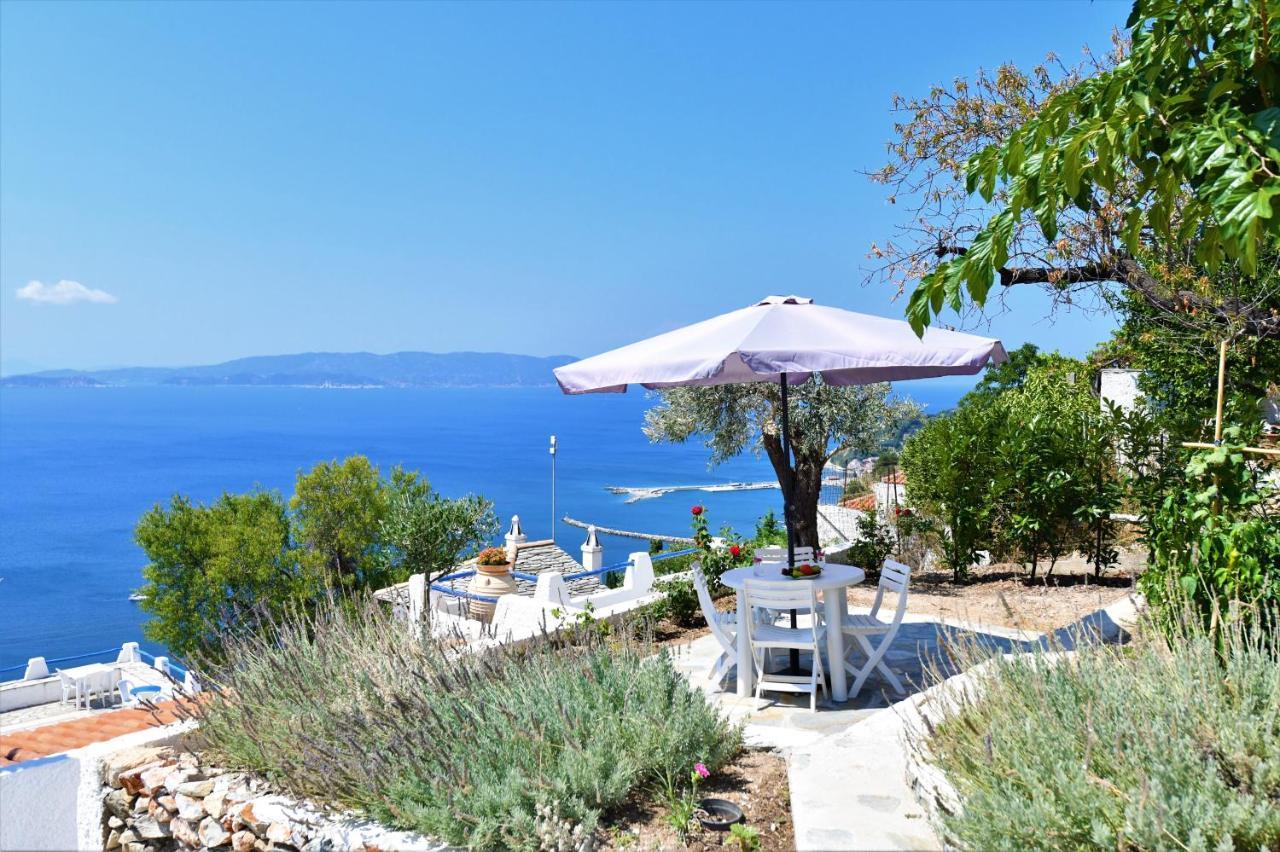 Secret Sporades Panoramic Residence Klíma Exteriér fotografie