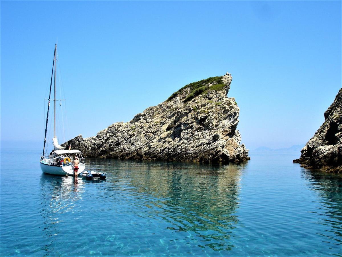 Secret Sporades Panoramic Residence Klíma Exteriér fotografie