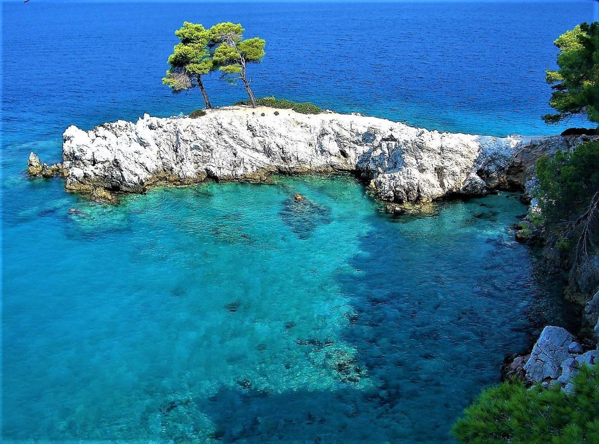 Secret Sporades Panoramic Residence Klíma Exteriér fotografie