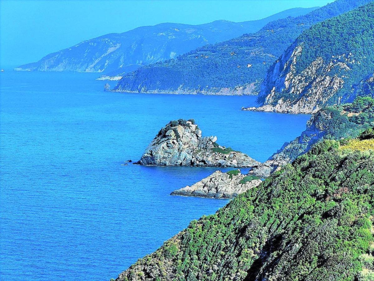 Secret Sporades Panoramic Residence Klíma Exteriér fotografie