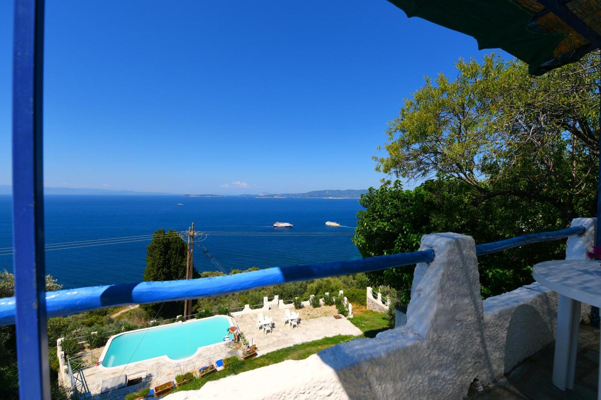 Secret Sporades Panoramic Residence Klíma Exteriér fotografie