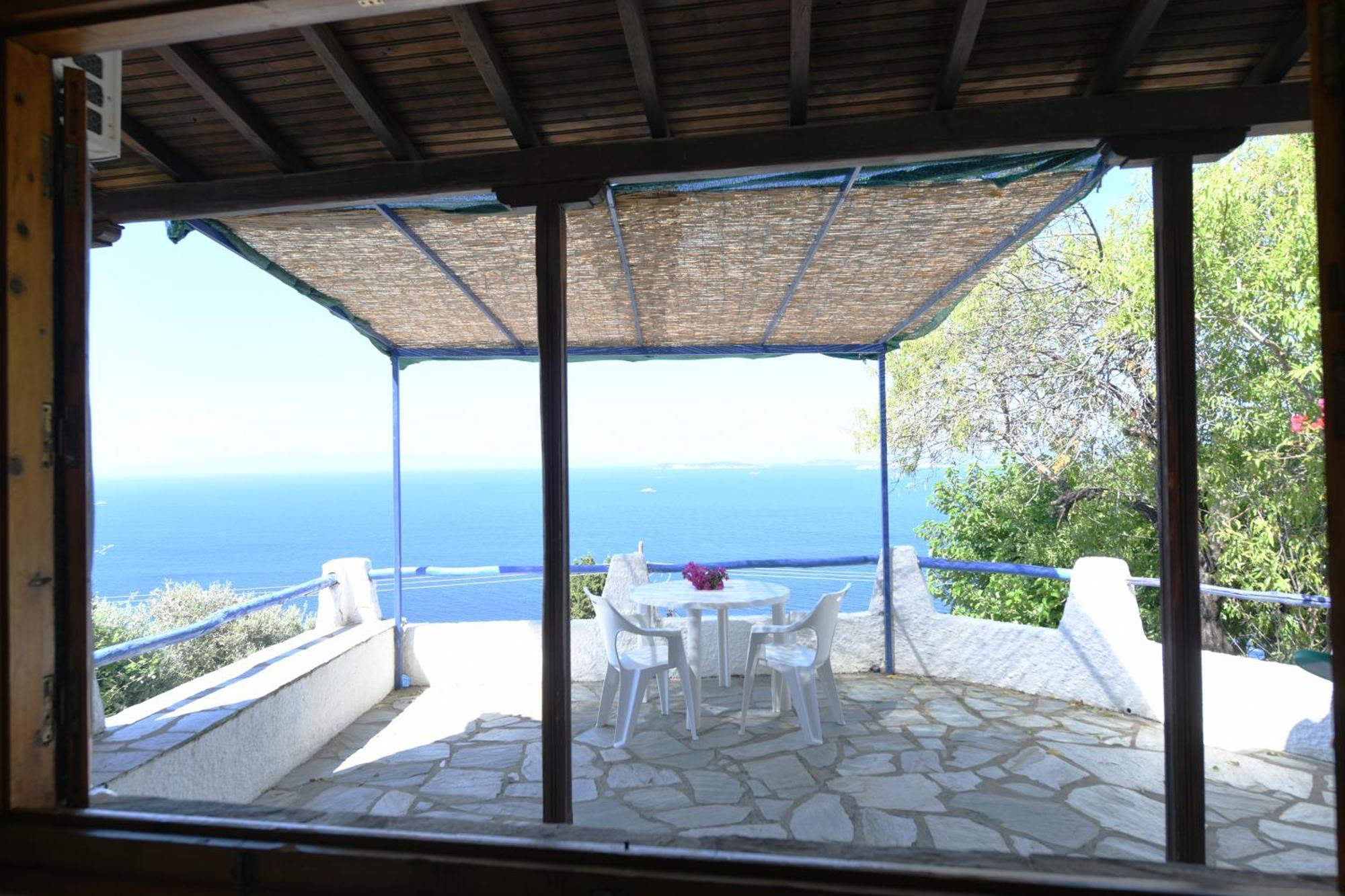 Secret Sporades Panoramic Residence Klíma Exteriér fotografie