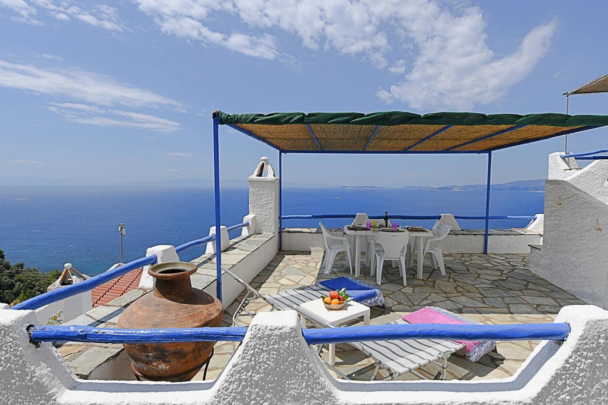 Secret Sporades Panoramic Residence Klíma Pokoj fotografie